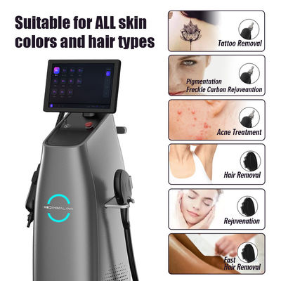 2 In 1 Multifungsi DPL Hair Removal ND YAG Laser Tattoo Removal